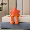 PLA Material Star Figurine 3D Printed Figure Figurine, Cute Little Astronaut Toy for Innovative Desktop Ornament Valentine's Day Gift, Creative