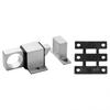 Catenaccio Automatico Bianco 47,5*22mm Lega di Alluminio Nero