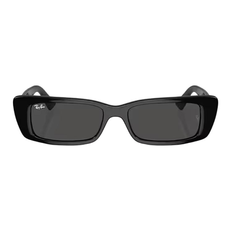 RayBan Original Design Rectangular Sunglasses Unisex Couple Black