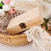 Functional Wood Essential Oil Container Natural Wood Essences Organizers with 25Bottles Holder Slot for Beauty Salon