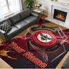 Crystal Velvet Rug Custom Name Text, Soft Non Slip Floor Mat Home DecorBrentford Football