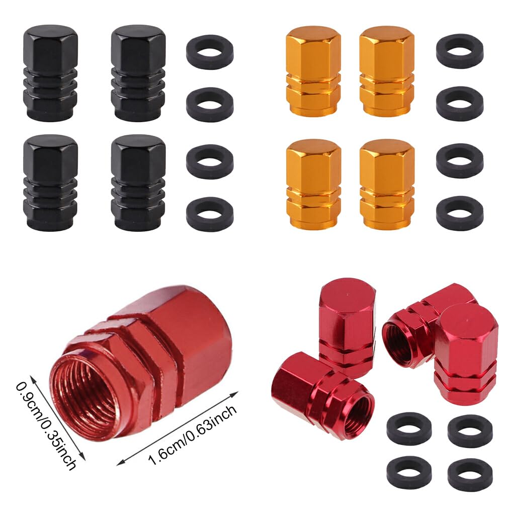 Generic 5Set of Pack Car Tire Air Valve Stem Tire Dust Cap Replacement Removable
