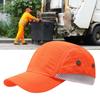 Breathable Mesh Fisherman Hat For Daily Use Low Light Conditions High Visibility Reflective Hat For Outdoor Worker