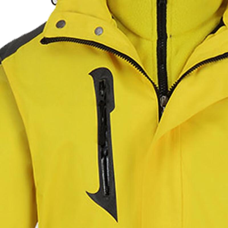 RSJ 3-in-1 Thickened Hooded Outdoor Workwear Jacket