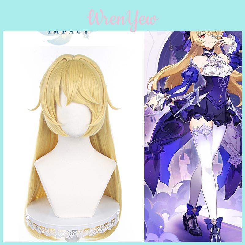 Genshin Impact Fischl Cosplay Wig Halloween Carnival Props