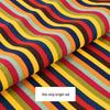 Canvas Floral Cotton Fabric for Sofa, Tablecloth, Stripe Curtains, Pillows & Remnants Clearance