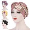 Chic Foulard Turban Fleuri Élastique pour Femme Casquette pour Perte de Cheveux due au Cancer et à la Chimiothérapie