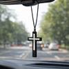 Unisex Design Rope Choker Chain Handmade Rear View Mirror Charm  Necklace For Men Women