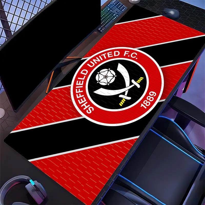 Sheffield United F.C Print  Cushion Non-slip Laptop Tablet Big Mousepad XXL Mat Mini PC Playmat With Lock Edge