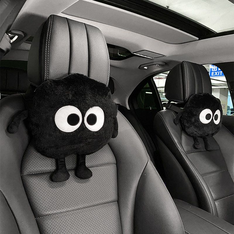 Car Steering Wheel Cover Winter Cute Short Plush Winter Cartoon Universal Car Steering Wheel Protective Cover