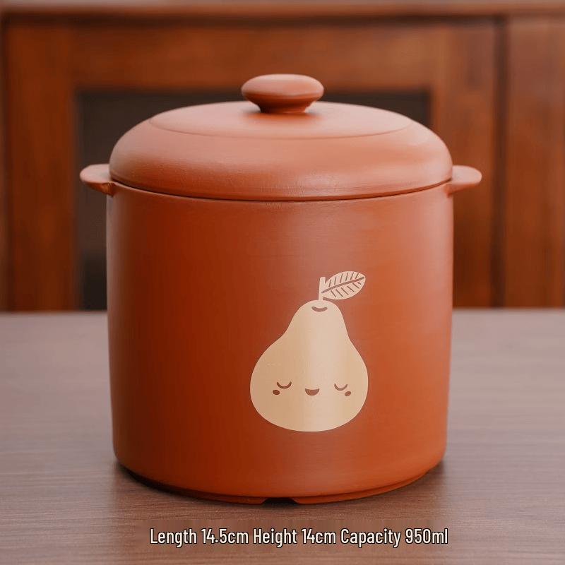 Zhi Shi Purple Clay Ceramic Stew Pot