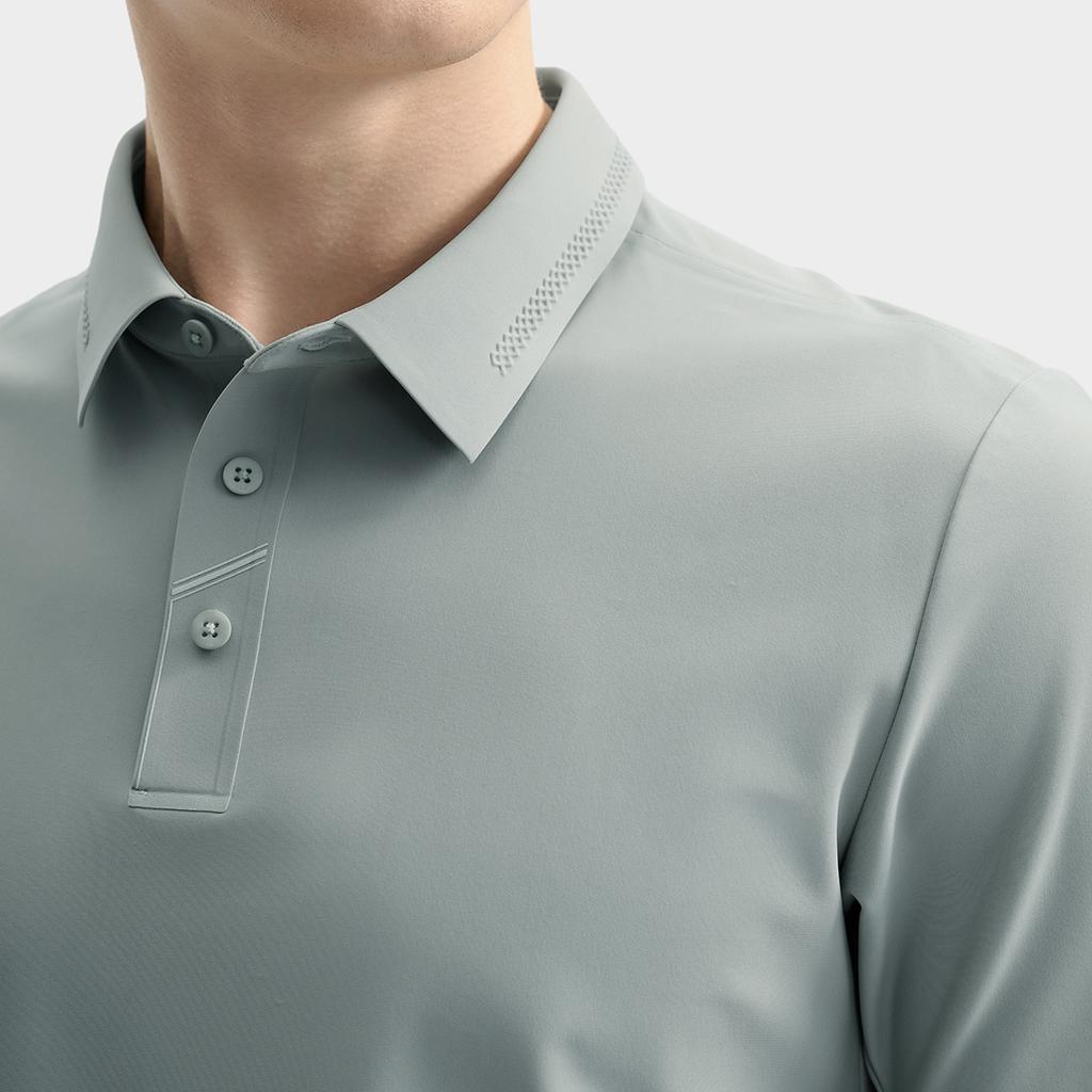 New FILA Polo Shirt Men's Turquoise Glow Green TQ F11M522102F-TQ