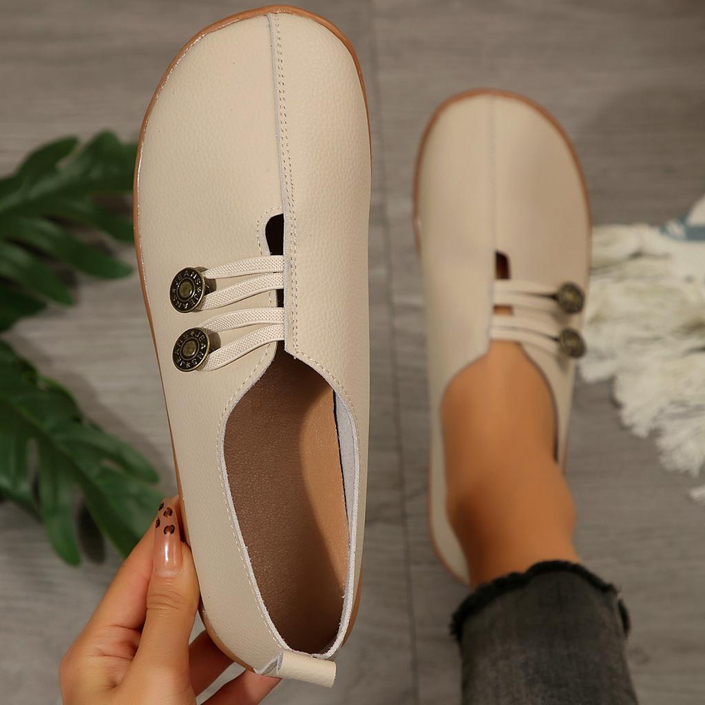 Women Flats Summer New Soft Leather Flat Women Shoes New Non-slip Flat Fashion Casual Loafers Shoes for Women Zapatos De Mujer