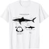 Anatomy Of Great White Shark T-Shirt