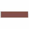Retractable Side Awning 120*500 cm Brown