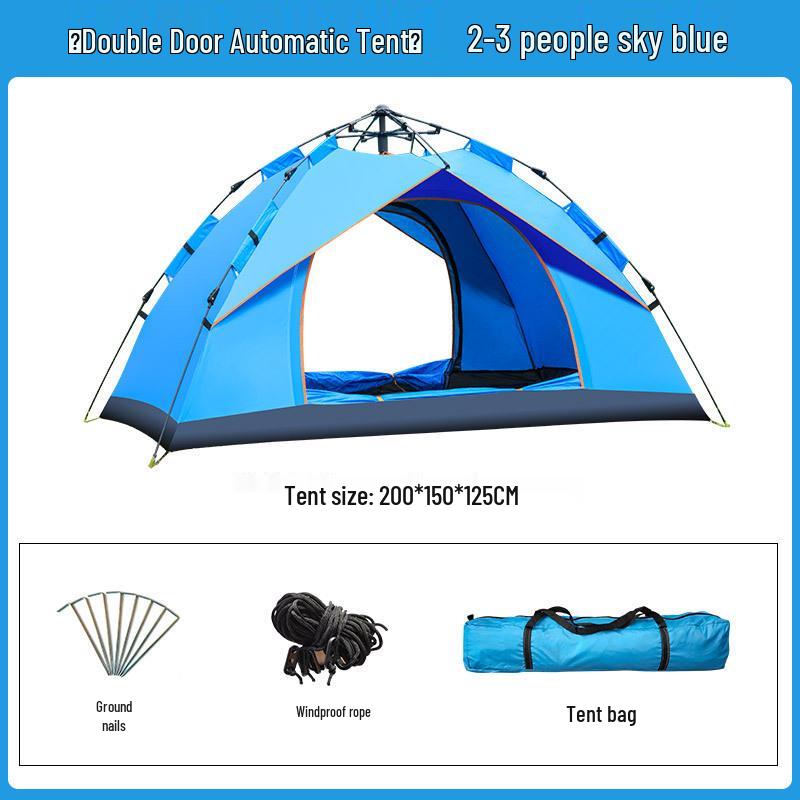 Automatic Outdoor Camping Tent - Quick Open, Folding for Beach or Picnic