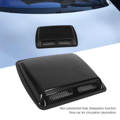 Hood Scoop Vent Bonnet Cover Decorative Air Flow Intake Covers with Self Adhesive Design for Cars Hood Scoop Vent Bonnet Cover
