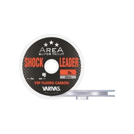 VARIVAS Super Trout Area Shock Leader VSP Fluoro 30m Natural