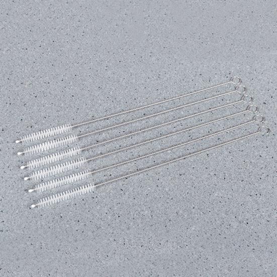 10Pcs Metal Straw Cleaning Brushes Drinking Pipe Glass Tube Milk Bottle Cleaner