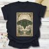 Mothman Tarot Tshirt Cryptid Graphic Tee Mythical Creature Paranormal Clothing Occult Fashion Mens Daily Life Cotton Tshirt