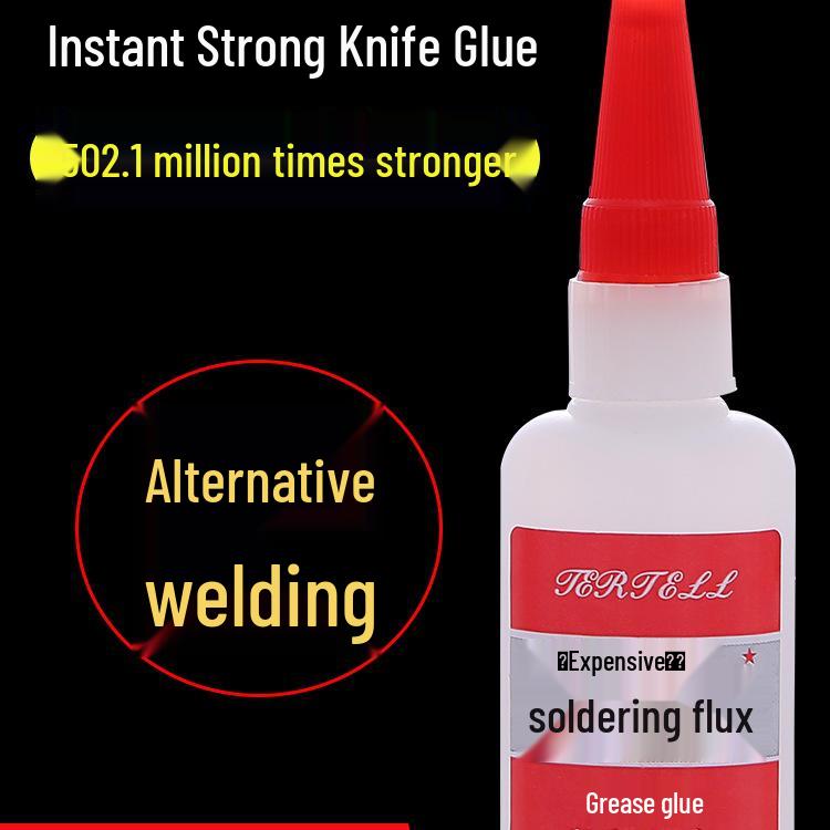 Welding Agent Multifunctional Glue: Strong, Waterproof Adhesive for Shoe and Tire Repair, Bonds Metal, Ceramic, and Wood.