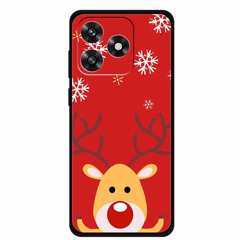 Christmas Phone Cases For Honor X5C Plus Soft Silicone Back Cover Christmas Tree for Honor Play10A 4G Protective Case Honor X5C