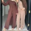 Loriya Solid Color Button Two-Piece Set - LR945