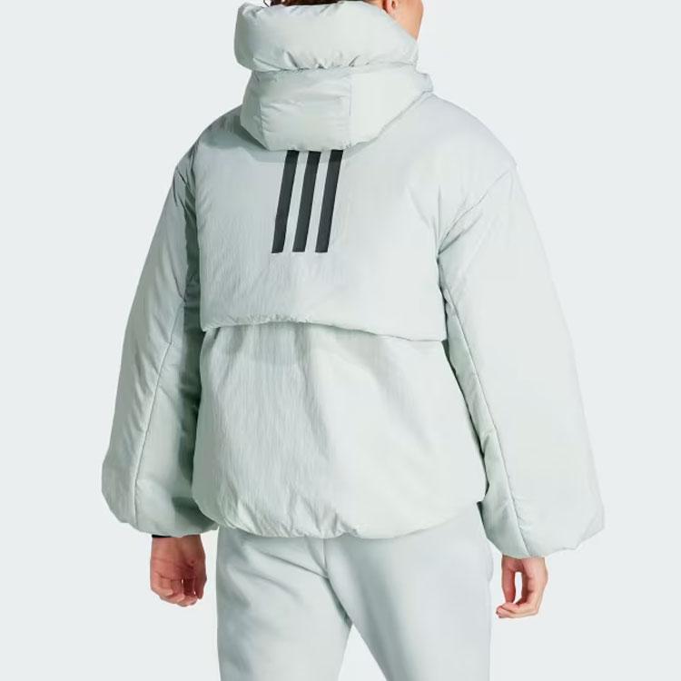 Adidas Myshelter Cold.Rdy Hooded Down Jacket Women Outerwear Light-Aqua Grey IK3122