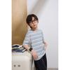 Kids' Striped Pure Cotton Short Sleeve T-Shirt