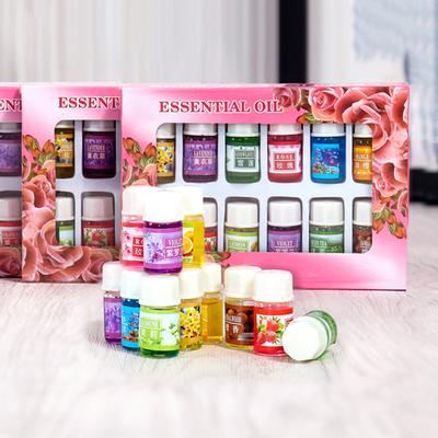 3ml * 12 botellas de aceite esencial Soluble en agua para humidificador, purificador de aire, quemador de incienso, lámpara de aromaterapia