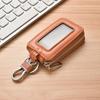 Zipper Coin Purse Leather Car Key Bag Portable Key Holder Organizer Pouch  Men Women