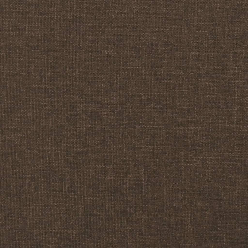 Vidaxl Rama Łóżka Bez Materaca, Ciemnobrązowa, 180X200 Cm, Tkanina