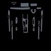 Dashboard Multimedia Navigation Transparent Anti-Scratch Protection Film For Geely Emgrand LHiP 2024-2025 Car Accessories