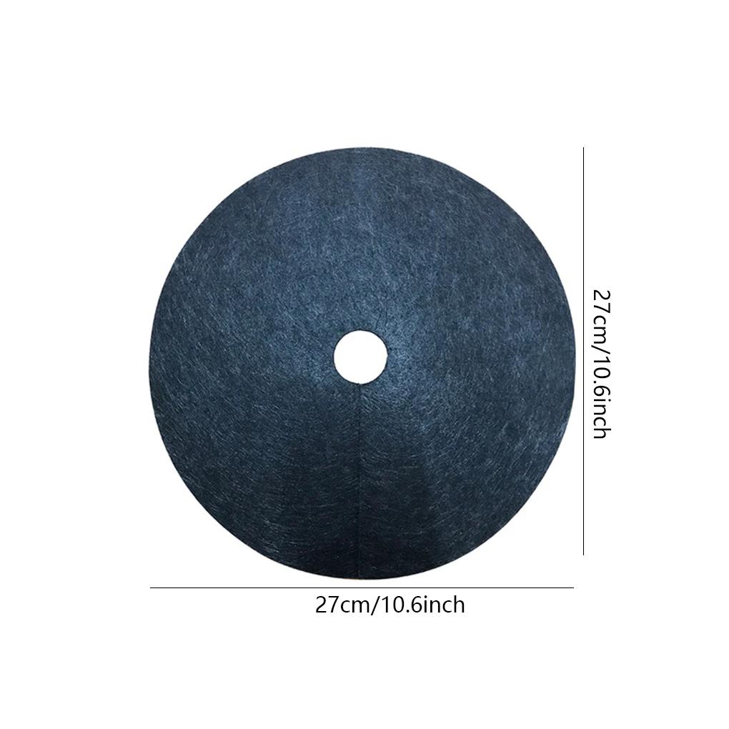 Tree Protection Weed Mat Non-woven Fabric Round Plant Control Trunk Barrier Ring Anti-grass Planting Weeding for Pots Lawn