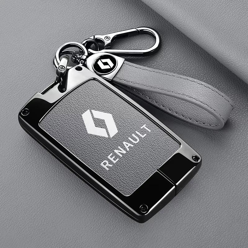 2026 Hot For Renault Hub Caps Car Key Case Cover Key Bag For Renault RS Scenic Clio Laguna 2 3 4 5 Kangoo Fluence Megane Trafic