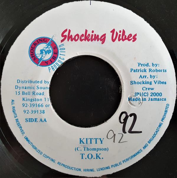 

7inch Record T.O.K. / MEGA BANTON / T.O.K. - Kitty / Scarface none Shocking Vibes 2000 Jamaica Reggae, Ska & Dub Used