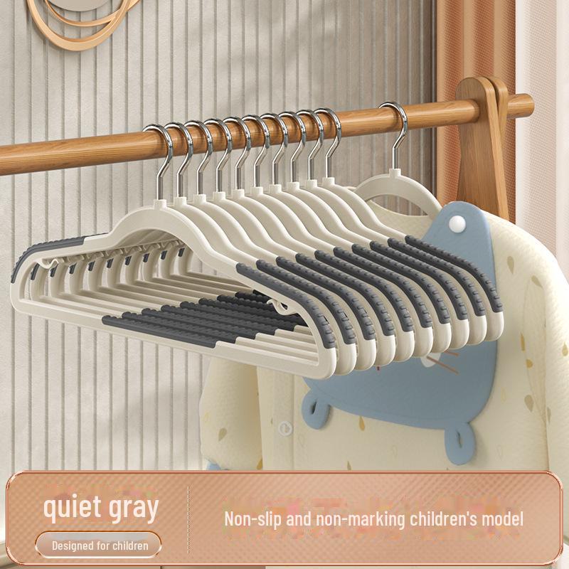 Dual-Purpose Non-Slip Hanger: Wet/Dry Use, Anti-Shoulder, Space-Saving Clothes Rack
