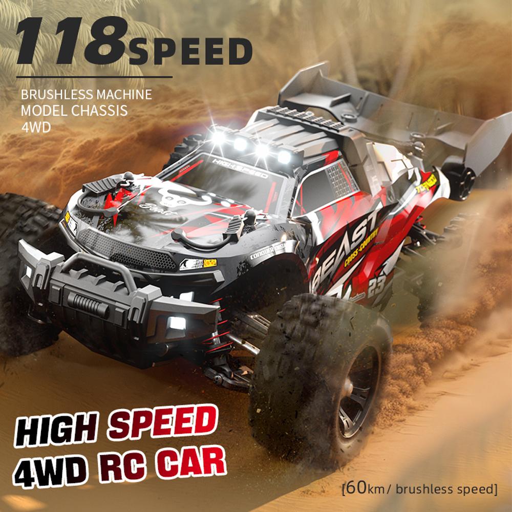 AAXS1 1:18 RC Car 4WD SG118MAX SG118PRO 60KM/H 2.4G for 1/18 Brushless Electric High Speed RC Drift Off-Road Cars Toy Christmas Gifts