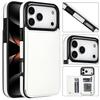 Kožené stojánkové pouzdro pro iPhone 17 Pro Max s držákem na karty a dvojitým zapínáním