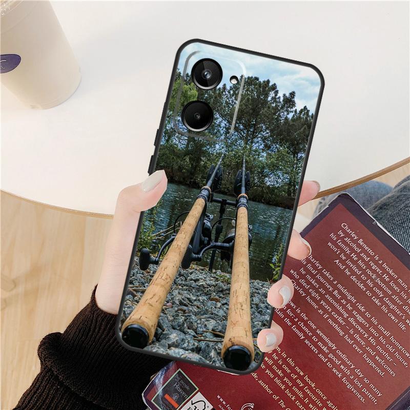 

Carp Fishing Fish For Realme 8 9 10 Pro Plus GT Neo 5 3 Neo 3T 2T C21Y C25Y C31 C30 C21 C11 C33 C35 C55 Case Realme GT Neo 3T