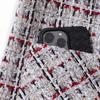 Mom's Chic Plaid Short Coat for Spring & Autumn - Fashionable Style for Middle-Aged & Elderly Women