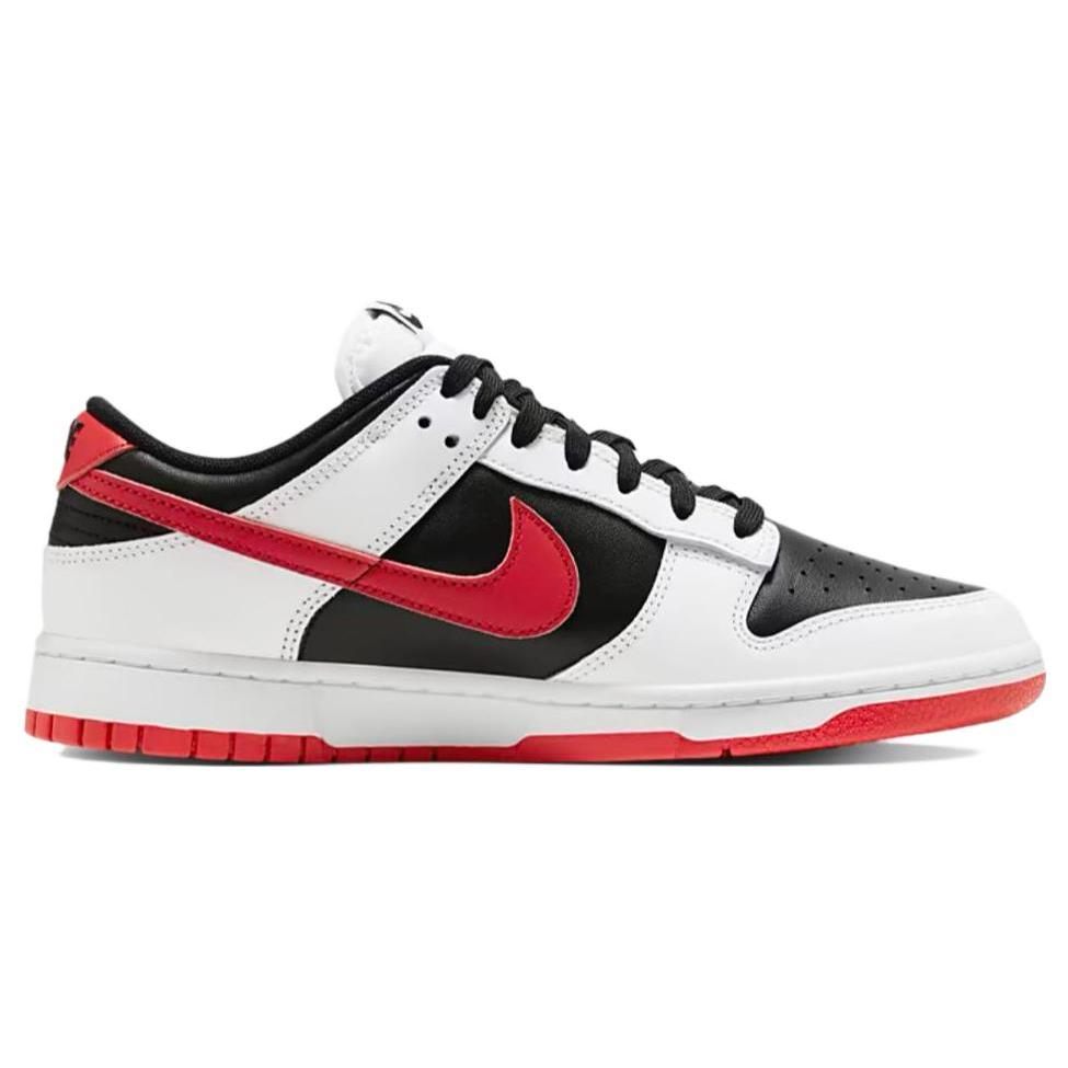 New Nike Dunk Low Retro White Black University Red FD9762-061