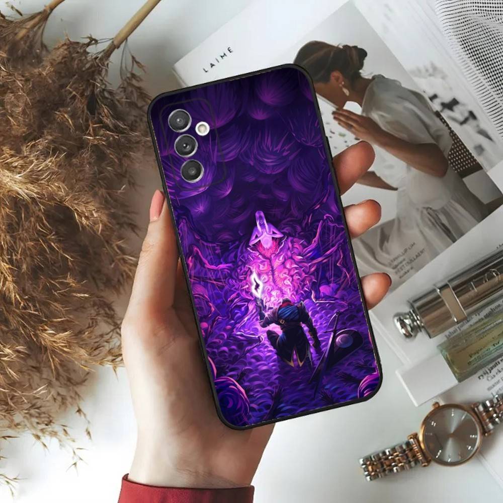 D-Dark S-Souls Phone Case For Samsung S24,23,22,30,21,10,9,Ultra,Plus,Lite,FE,5G Black Soft Case
