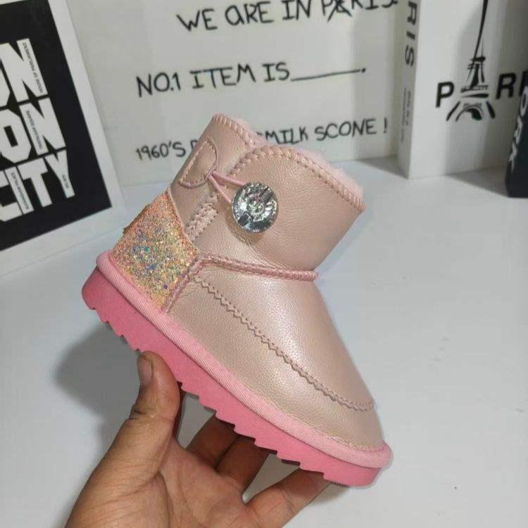 Clearance Children's Waterproof Snow Boots - New Winter Cotton Shoes for Girls and Babies