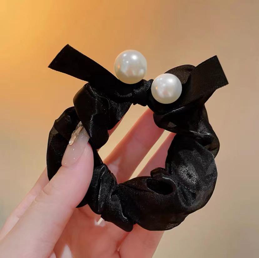 Mori Fairy Style High-Elasticity Hair Tie - Durable Leather-Covered Hair Rope for Women