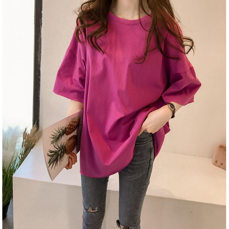 Summer Maternity & Nursing Tops: Loose Fit for Late Pregnancy
