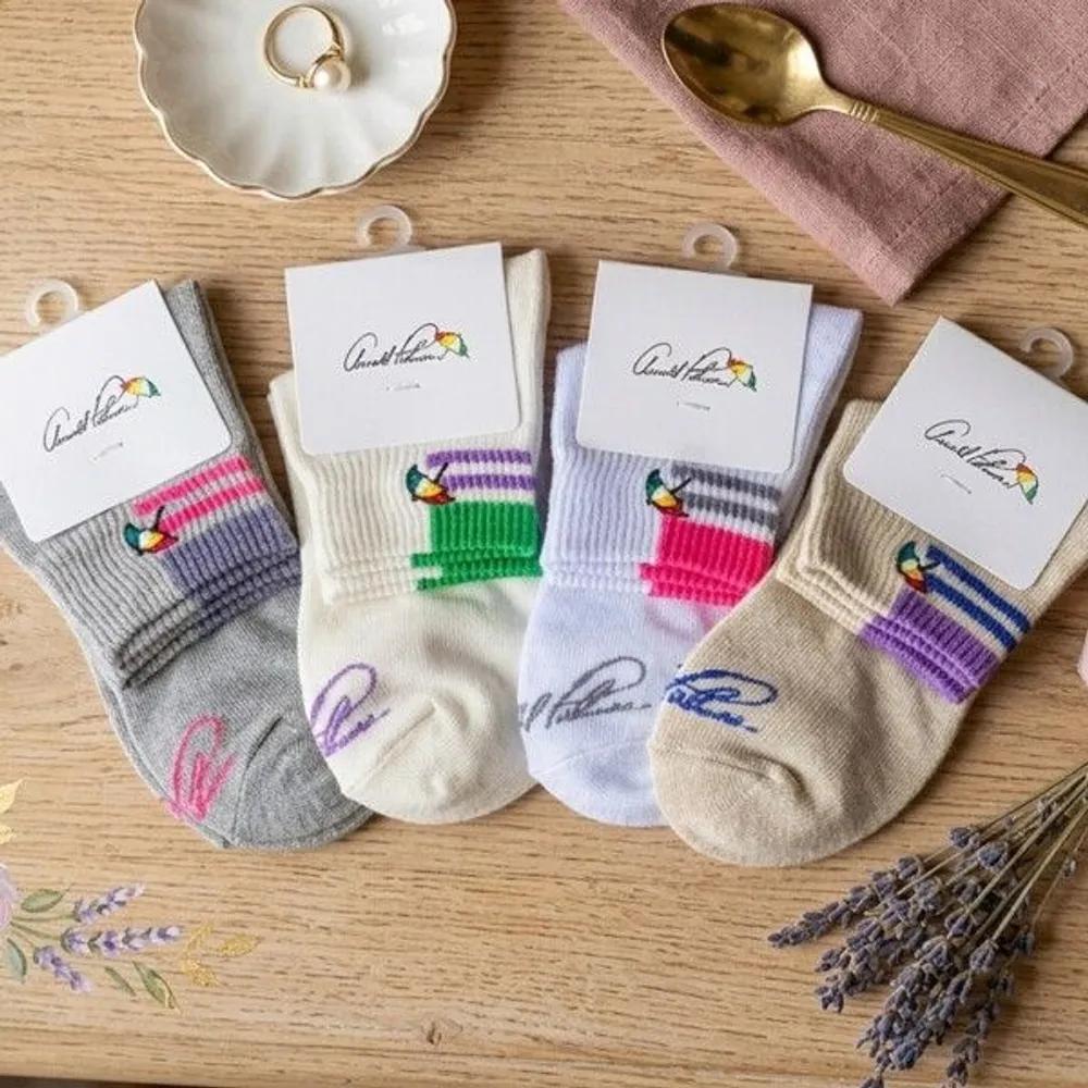 Arnold Palmer Anti-Twist Women s Casual Socks Ankle 6 Pairs SL032 SL032_6 Pairs [Mixed Colors]