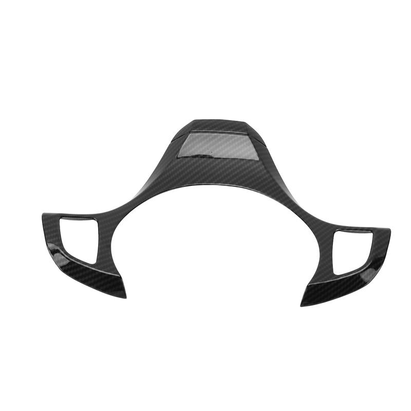 Car Styling Steering Wheel Trim Cover Sticker Carbon Fiber Replacement for X3 E83 2006‑2009 Steering Wheel Decoration