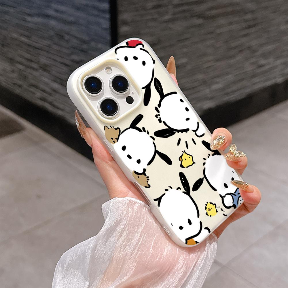 Sanrio Family Hello Kitty Kuromi Case For Xiaomi Redmi Note 15 Pro 5G 15 15C Note 14 13 12 11 10 Pro Plus 13C 5G 2 IN 1 Cover