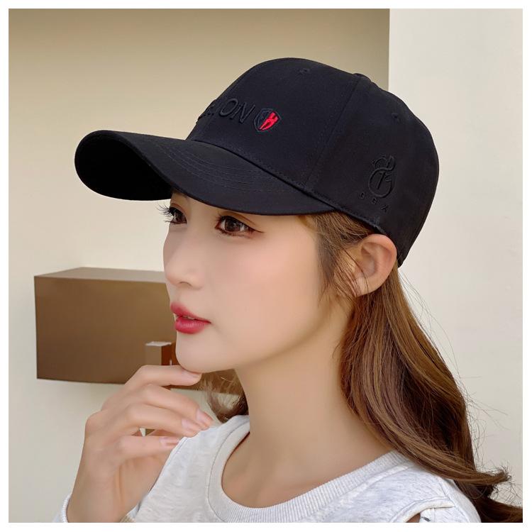 Hot shade sun protection niche design men's and women's trendy hats hard top baseball caps